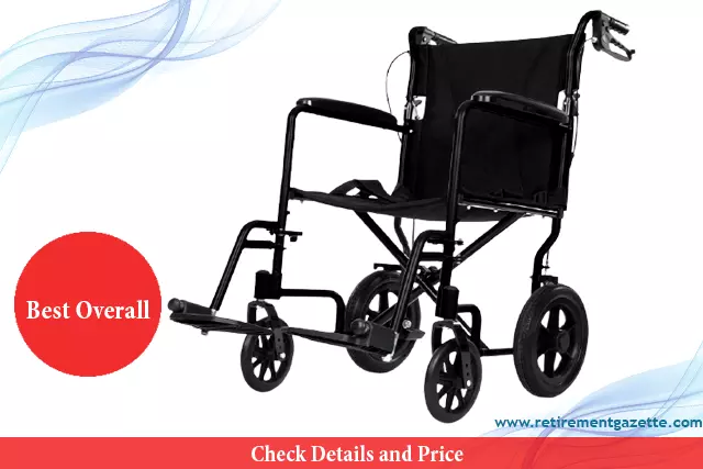 Vive Mobility Folding Transport Wheelchair