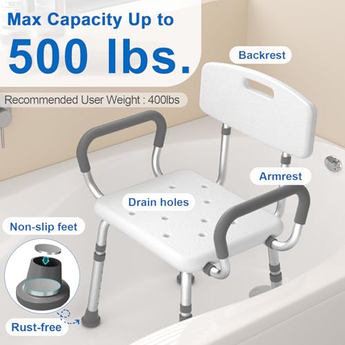 Best Heavy-Duty Shower Chair