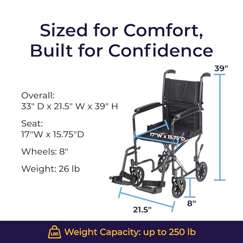 Best Lightweight Transport Wheelchair For The Elderly