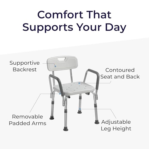Best Shower Chair With Arms And Back