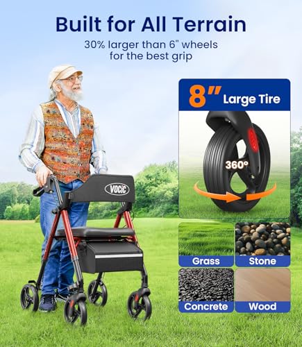 Best Rollator Walker For Rough Surfaces