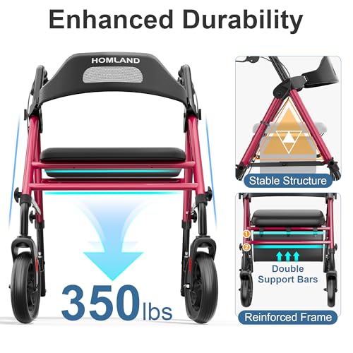 Best Rollator Walker With Seat And Basket