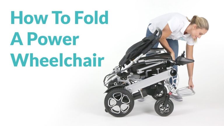 How To Fold An Electric Wheelchair