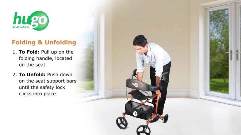 How To Fold A Rollator Walker