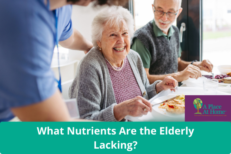 What Nutrients Do Elderly Need And Why