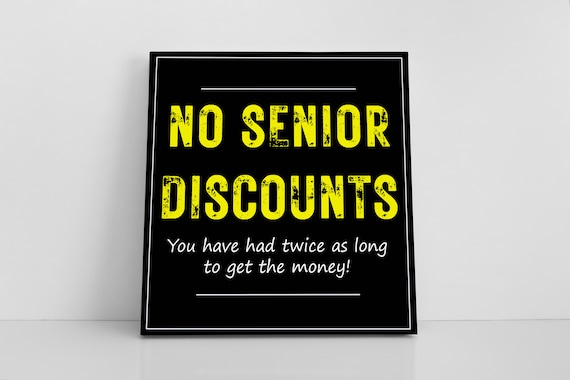 How To Get Senior Discounts
