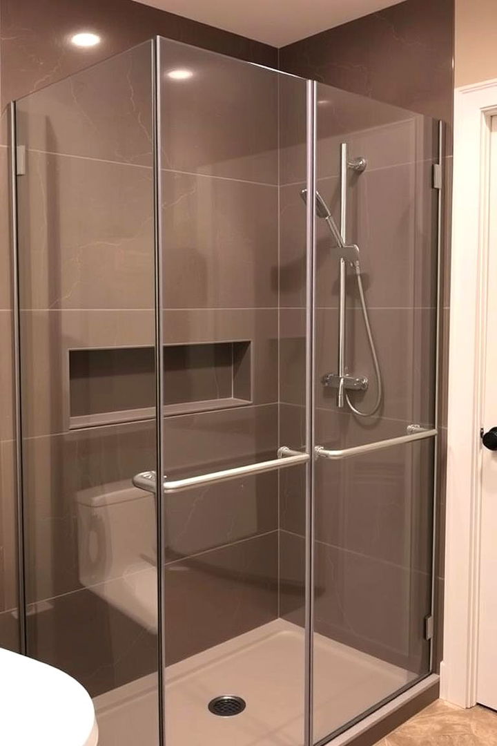 How To Install Handicap Rails In Shower